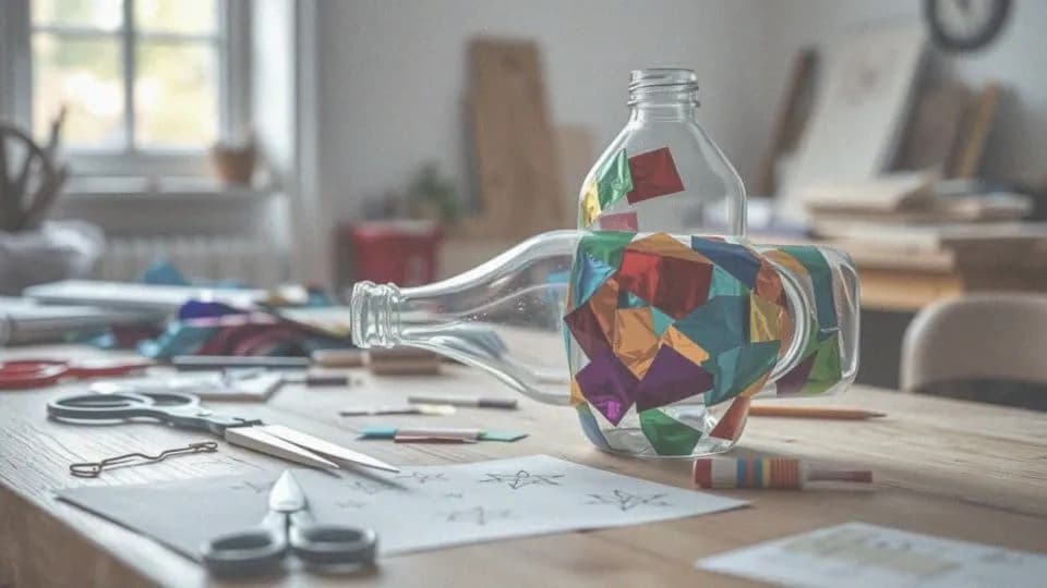 Magiczny lampion adwentowy z plastikowej butelki. Prosty sposób na świąteczną dekorację